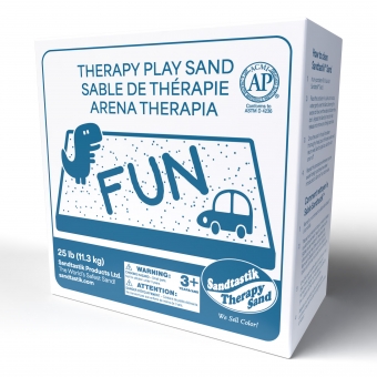 400 lb (181 kg) Therapy Play Sand - Natural White
